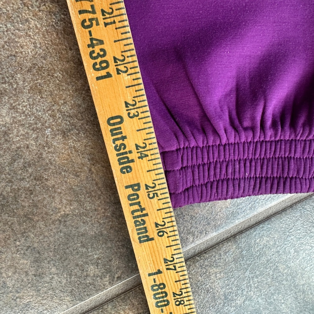 Bonobos Fielder Jogger Sweatpants Purple Cotton Blend Mens Medium Short NWOT - Picture 9 of 9